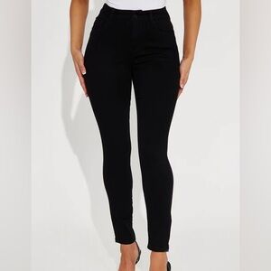 Booty Lifting Fashion Nova Black Denim Jeans